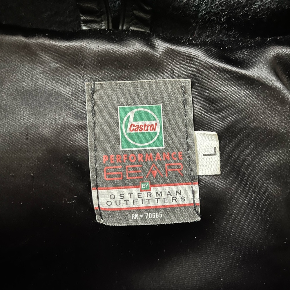 Castrol Racing Large 90s Varsity Jacket - Picture 3 of 3